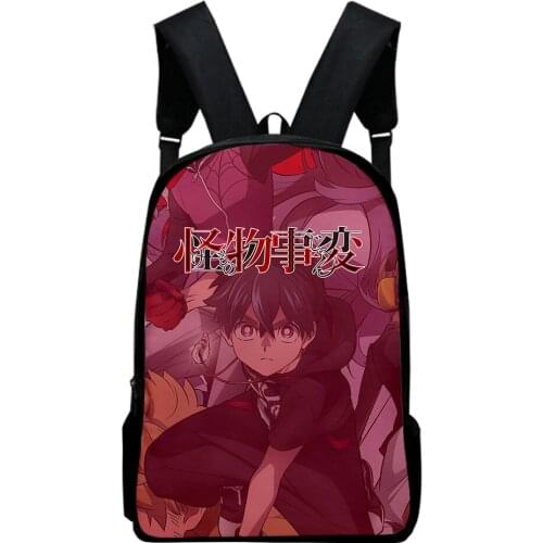2021 New Casual Kemono Jihen backpack Schoolbag Men/Women Shoulder Travel Bag Print Hip Hop Teenage Girls bag