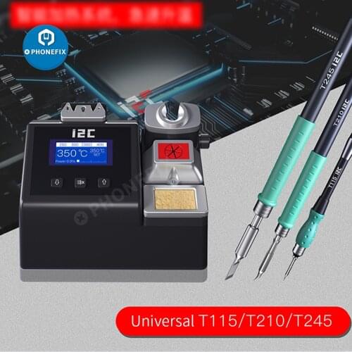 I2C OEM JBC NANO Soldering Station with C245/C210/C115 JBC Soldering Handle Soldering Iron Tip for Mobile Phone PCB Repair