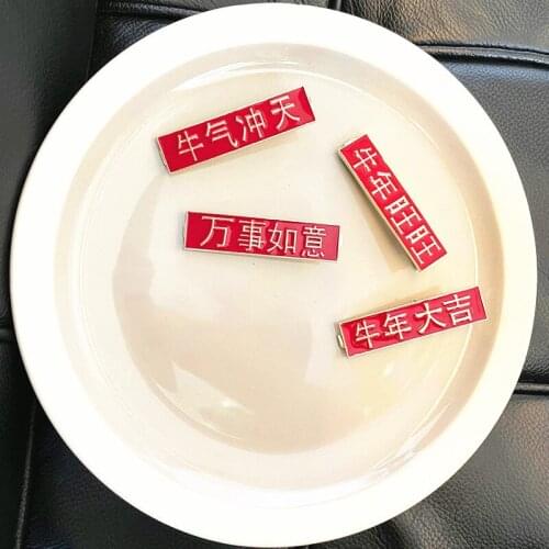 Ethnic Style New Year Red Oil Drop Hairpin Sweet Girl Hairpin Bangs Clip Japanese and Korean Side Clip Hair Accessories Headdres