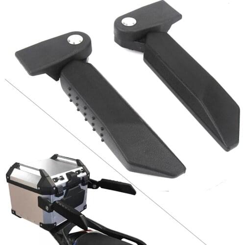 Universal Motorcycle Tail Rear Top Luggage Box Case Passenger Armrest Rail Hand Grip Grab Holder for Honda Kawasaki Yamaha BMW