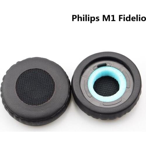 High Quality Headset Foam Cushion Replacement Earpads for Philips M1 Fidelio Soft Protein Sponge Cover