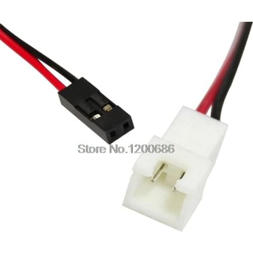 1M 24AWG JST XHR to Dupont 2.54 connector wire harness for fan extension cable 3D printer cable assembly
