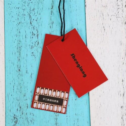 500/1000pcs 300gsm customize tags with logo garment swing tag paper label custom hang tag print labels clothing label tag