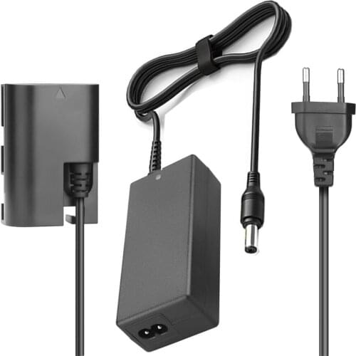 1set ACK-E6 AC Power Adapter DC Coupler Charger LP-E6 Dummy Battery Kit for Canon EOS 70D/7D 60D/6D 5D Mark II III Cameras