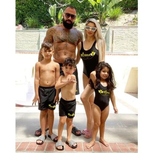 Одинаковые купальники для мамы и дочки Afairytale China At AliExpress