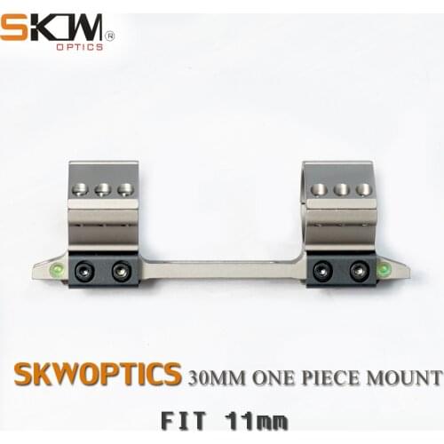 Free shipping SKWoptics 30mm Rings Airgun Rngs One Piece Mount 11mm Dovetail Low 30mm mount