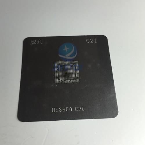 BGA reballing reball stencil for Hi3650 cpu