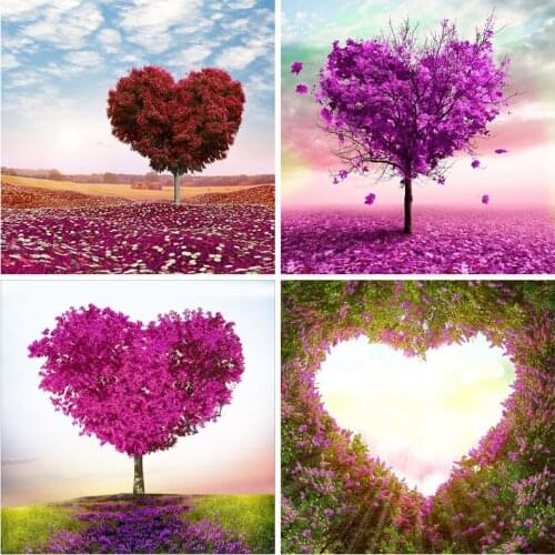 DIY Craft 5D Diamond Painting Full Round Square Resin Mosaic Embroidery Cross Stitch Kits Wall Art Decor Gift Nature Scenic Love