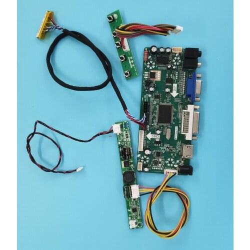 Kit for LTN097XL01-A01/H01/A02 30pin LCD HDMI+DVI+VGA LVDS Controller Board Display Screen 1024x768 M.NT68676 LED Audio Panel