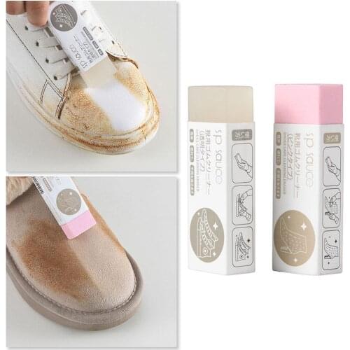 Shoe Boot Shoe Brush Shoe Cleaner Shoe Cleaning Kit Eraser Cleaner Rubber Brush Cleaner Shoe Leather Cleaner Stain Sneaker X3T2