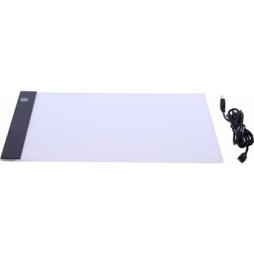 LED A4 Light Panel Graphic Light Pad Digital Copyboard with 3level Dimmable Brightness for Tracing Drawing Copying light pad a4