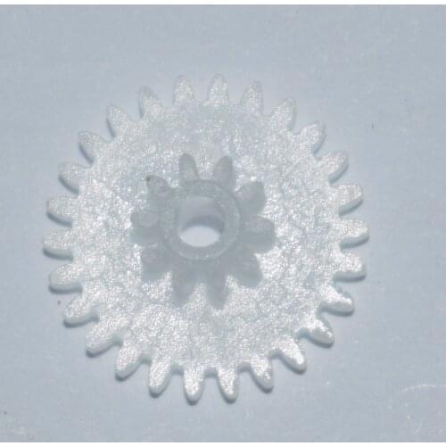 10/100pcs 26+10teeth 2mm hole OD 14mm double plastic gears/reduction gear/diy toy pars technology model rc car 26102B