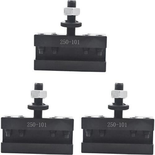 3PCS Quick Change Turning And Facing Holder 250-101 For Lathe Tool Post Holder