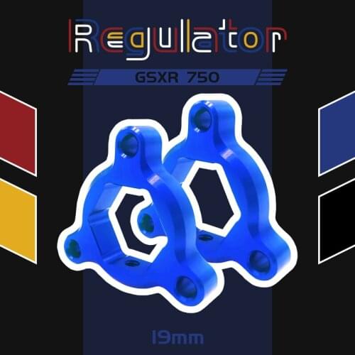 Motorcycle Accessories Suspension Fork Preload Adjusters CNC Aluminum 19mm for Suzuki GSXR 750 2006-2010