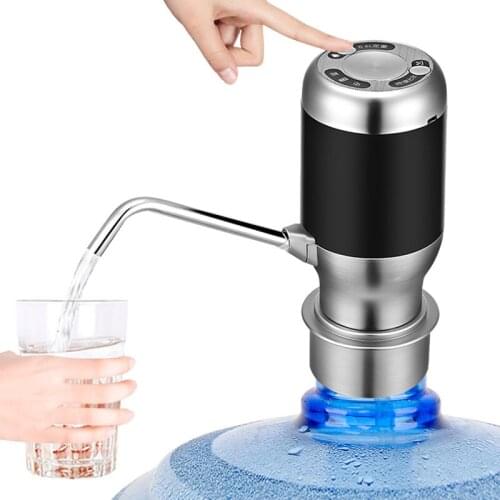 Automatic Water Pump Bottle Dispenser Electric Water Bottle Pump Usb Charging Pompa Acqua Automatic Beverage Dispenser AA50CS