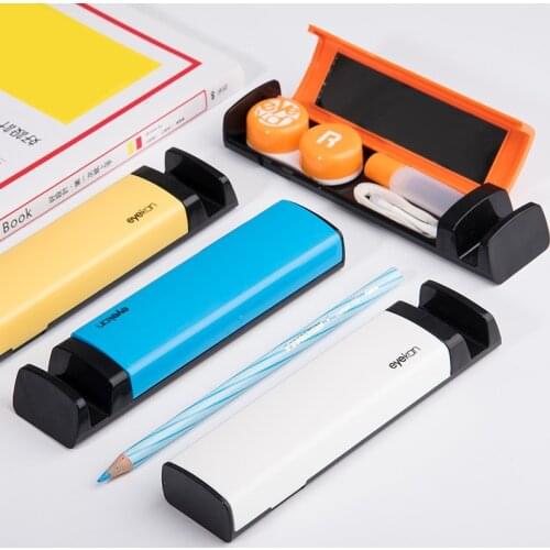Color contact lenses case for eyes for lenses container contact lens cleaner lens travel mirror travel kit for lenses