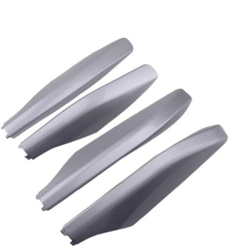 CITALL 4pcs Car Silver Roof Rack Rail End Cover Cap Shell Fit For Toyota Land Cruiser Prado J120 2003-2006 2007 2008 2009