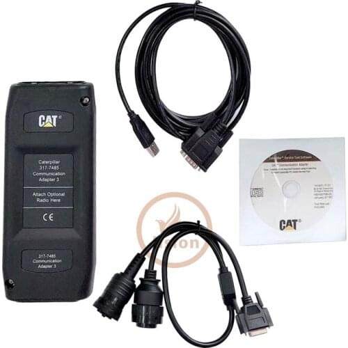 Excavator Diagnostic Tool Cat Et3 Communication Adapter Group 317-7485