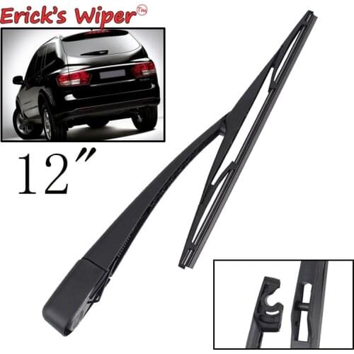 Ericks Wiper 12" Rear Wiper Blade & Arm Set Kit For SsangYong Kyron 2007-2011 Windshield Windscreen Rear Window