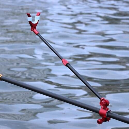 Adjustable Aluminum-Magnesium Alloy Fishing Rod Fixing Holder Bracket Stand Fishing Rod
