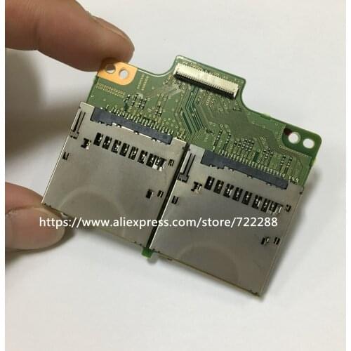 Repair Parts For Sony HXR-NX5 HXR-NX5P HXR-NX5R HXR-NX5U HXR-NX5C HDR-AX2000 SD card slot board Mounted C.board MS-424 A1752120A