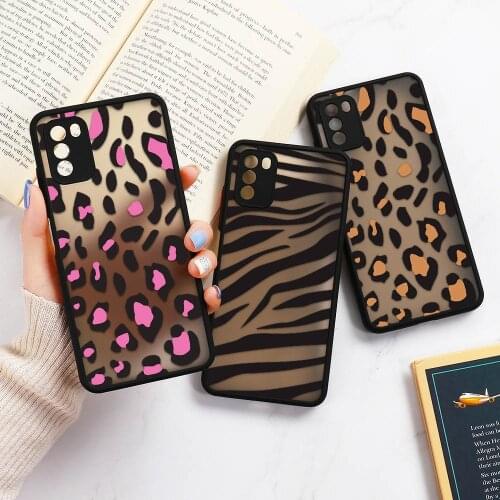Redmi Note 10 Pro Leopard Camera Protection Case For Xiaomi Redmi 9 9A 9C Note 8 9 Pro 10Pro 9S 8T 10S 7 Case Back Cover Hard PC