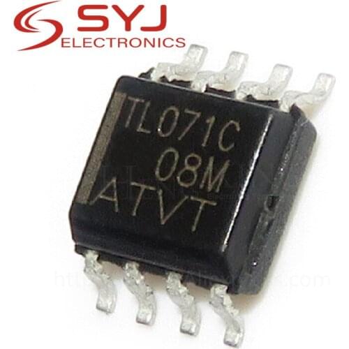 10pcs/lot TL071CDR SOP-8 TL071CD 071 TL071 071C TL07 071CD In Stock