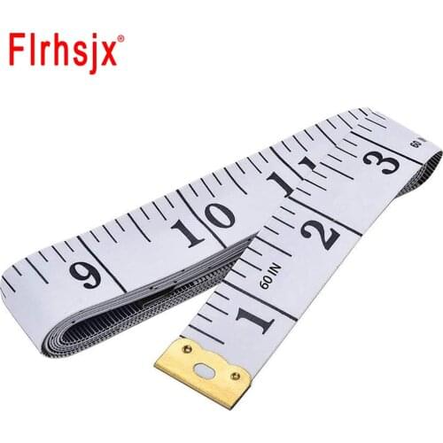 150cm/60inch Soft Tape Measure Double Scale Body Sewing Flexible Ruler for Body Measurement Sewing Tailor Ruler Home Sewing Tool