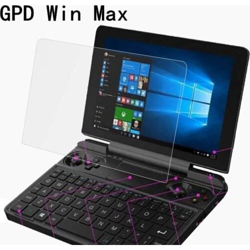 2pcs/lot Soft Clear/Matte/Nano Explosion-Proof Protective Films for GPD WIN MAX Ebook Tablet Screen Protectors