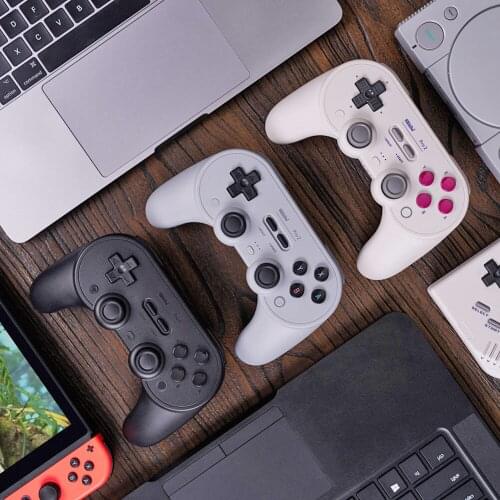 8Bitdo SN30 PRO 2 Bluetooth-compatible Controller Wireless Burst Vibration Gamepad compatible with Windows, Android, MACOS, Stea