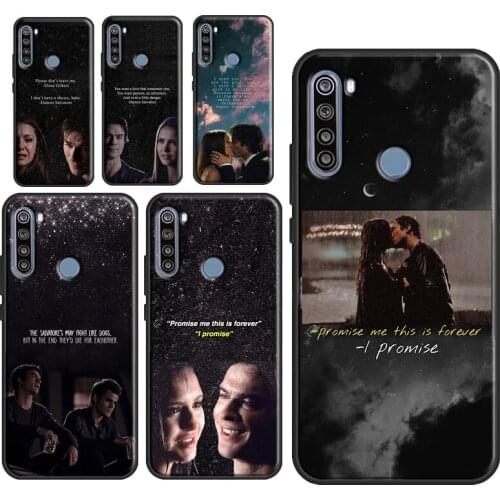 Vampire Diaries Damon Salvatore Quotes Case For Xiaomi Redmi Note 10 7 8 9 Pro Note 8T 9S Fundas For Redmi 9T 9C 9A 8A K40 Cover