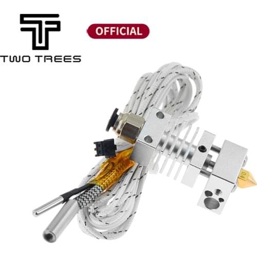 Hotend Extruder Kit Long Distance V6 Extrusion 12V/24V 50W J-head Heat Break Throat 1.75mm for Ender 3 CR10 CR-10S Printer