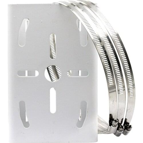 Large Size Pillar Street Lamp Telephone Pole Monitoring Hoop Bracket Used For Ball Machine Gun Camera Installation