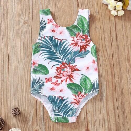 Toddler Kids Baby Girls Flower Bikini Swimwear Swimsuit Bathing Suit Summer Toddler Baby Kids Girls One-piece Swimsuit Outfit