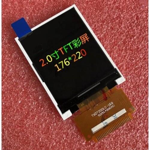 2.0 inch 25PIN TFT LCD Color Screen ILI9225G Driver MCU 8Bit 8080 Interface 176*220