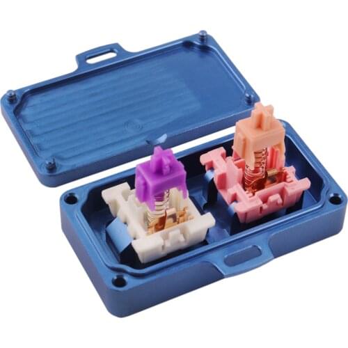 Metal Switch Opener Mechanical Keyboard Keycaps Aluminum Alloy Suitcase Shape for Cherry, Gateron, Holy Panda and Kailh switches