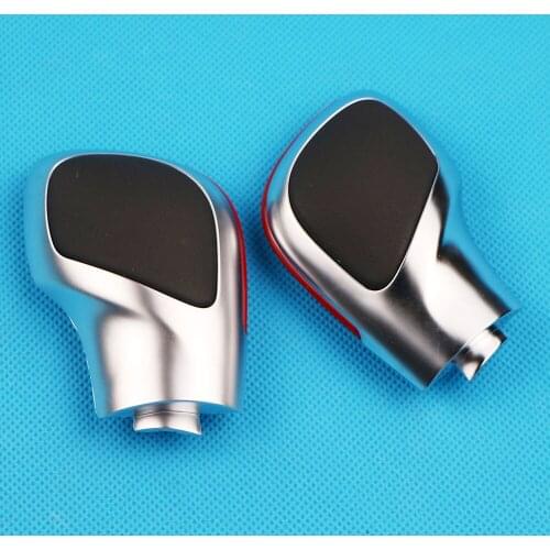 Modification Chrome Matte Gear Shift Knob DSG Cover Cap RED For VW Golf MK6 MK7 R GTI Passat B7 B8 CC R20 Jetta MK6