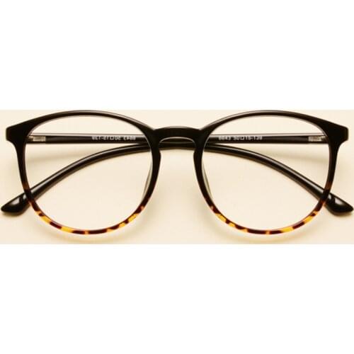 Transparent glasses Round Glasses Women TR90 Optical Eye Frame for men Prescription Ultralight frame 643