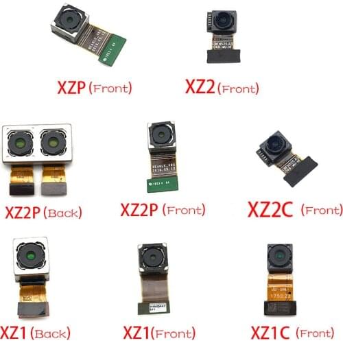 New Front Camera Flex With Back Rear Camera Module Flex Cable For Sony Xperia XZ XZ1 Compact XZ2 Premium XZ3