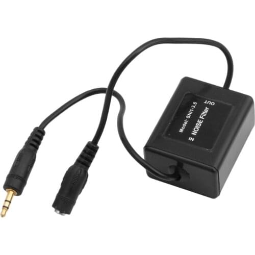 Drop Ship&Wholesale 3.5mm Headphone Mini Jack Ground Loop Isolator Noise Filter Car Auido Stereo New Oct. 4