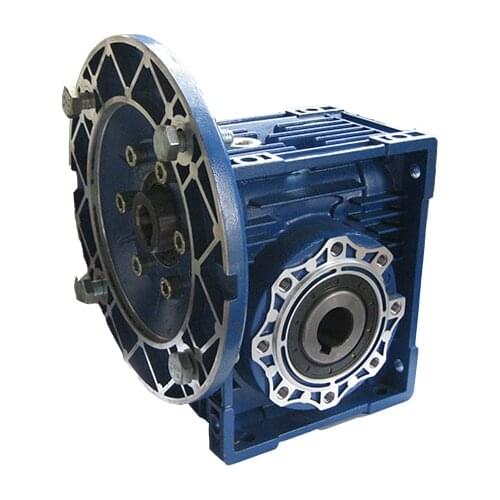 Right angle hollow shaft worm gear box speed reducer NMRV63