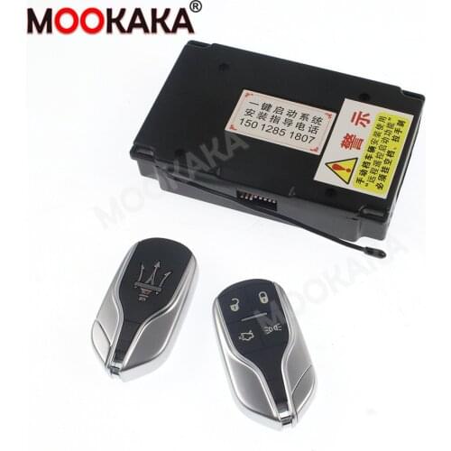 For Maserati GT/GC GranTurismo 2007 - 2017 for Maserati QP 2004 - 2012 Keyless start SMART ENGINE START REMOTO CONTROL