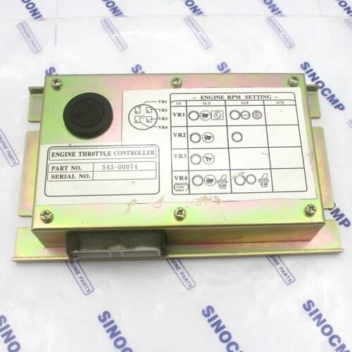 S225LC-V DH225-7 drive panel 543-00074 for Daewoo excavator throttle controller