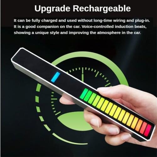 LED Strip Light Night light Sound Control Pickup Rhythm Light Music Atmosphere Light RGB Colorful Tube USB Energy-Saving Lamp