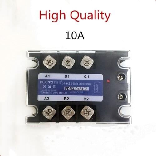 1PCS FDR3-D4810Z three phase Solid state relay 10A