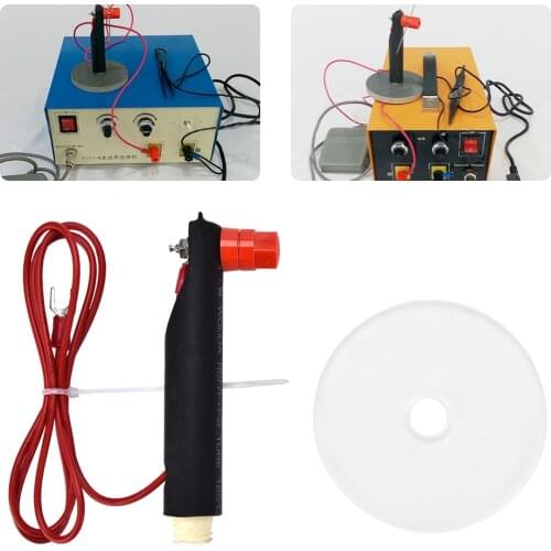 Spot Welding Clamp Accessory for Welder Machine Jewelry Processing with Base Kit