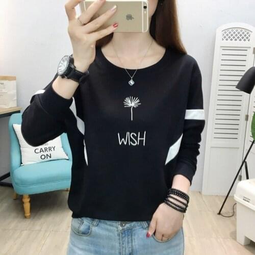 BOBOKATEER Haut Femme Sudaderas De Mujer Long Sleeve Graphic Women Clothes O-Neck Felpe Donna Casual Female Clothing Loose Tops