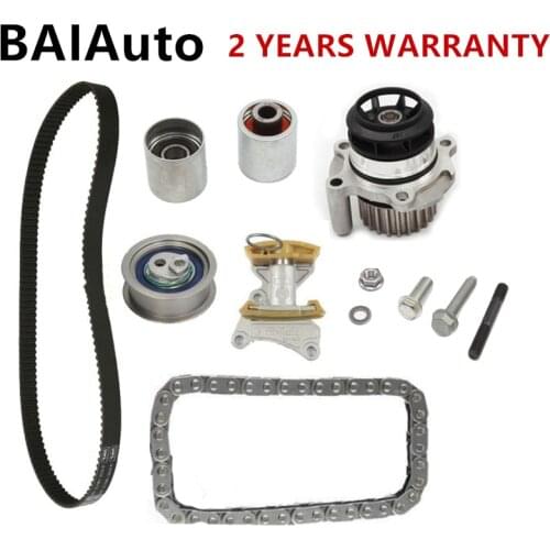 06F198119A 06F109217A 2.0T Engine Timing Belt Chain Tensioner Water Pump For Audi A4 A6 TT VW EOS Golf Passat Jetta 06F121011X