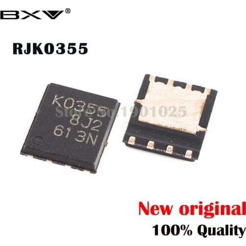 10pcs RJK0355DPA RJK0355 K0355 MOSFET QFN-8 New original
