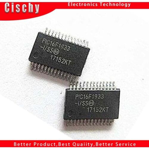 5pcs/lot PIC16F1933-I/SS PIC16F1933 SSOP-28 In Stock